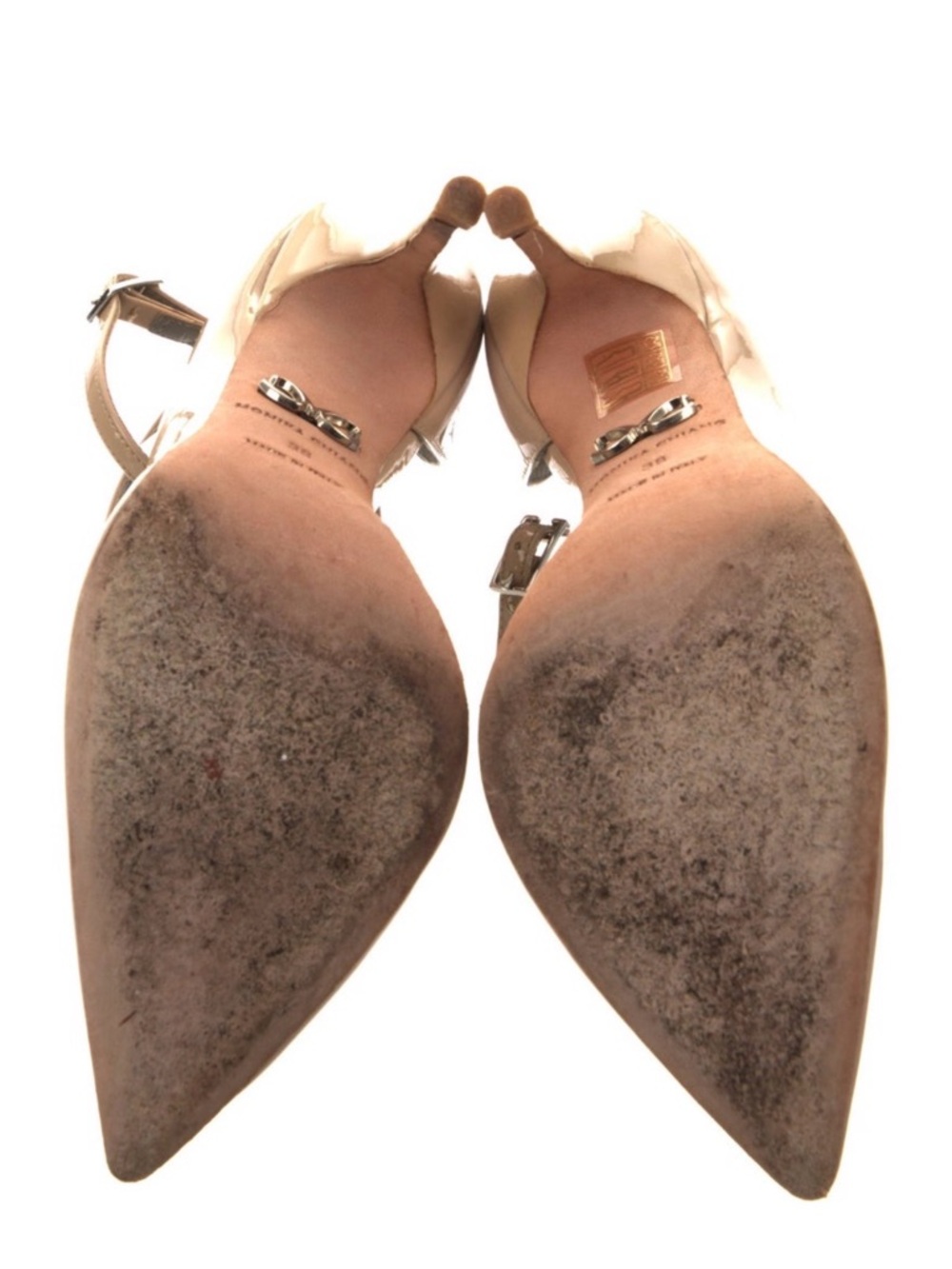 Monika Chiang GIULIA NUDE PATENT PUMPS - Picture 5 of 6